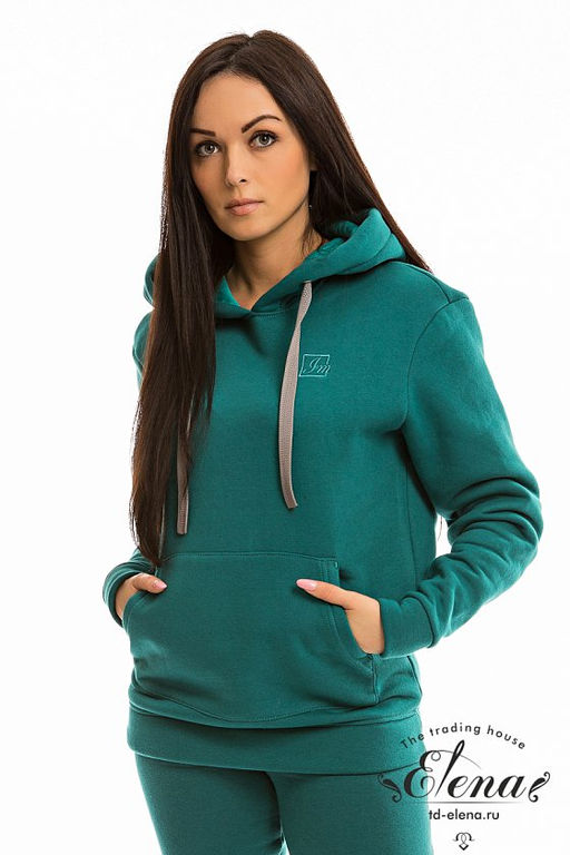 Толстовка М322176ВШд Изумруд
