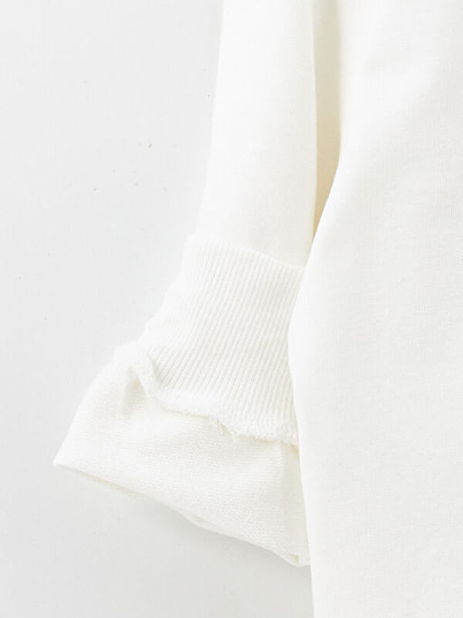 Bisiklet Yaka Bask?l? Erkek Bebek Sweatshirt - Waikiki фото 3