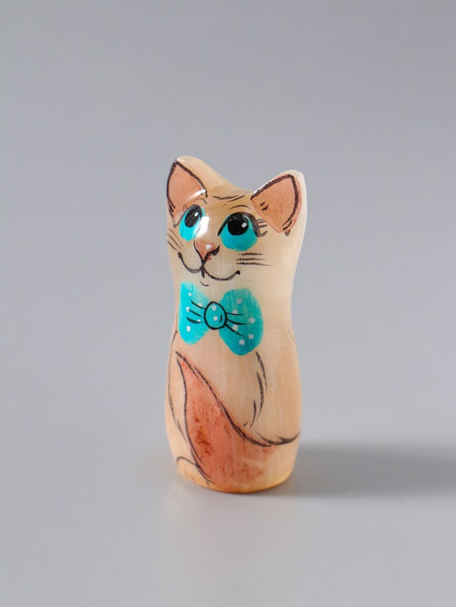 Сувенир «Кошечка мини», 4,5х2,3 см, селенит, микс