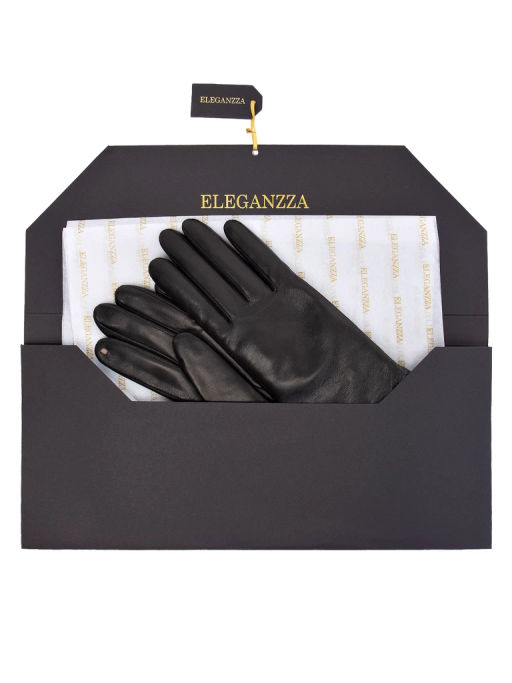 Перчатки женские ш/п F-IS5500 black - Eleganzza фото 12
