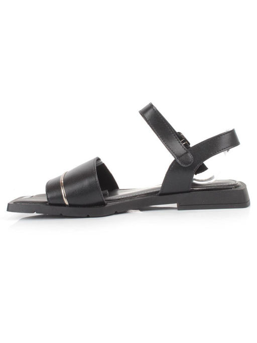 08-PEY183-3 BLACK Босоножки женские (натуральная кожа) - Фабричный китай фото 11