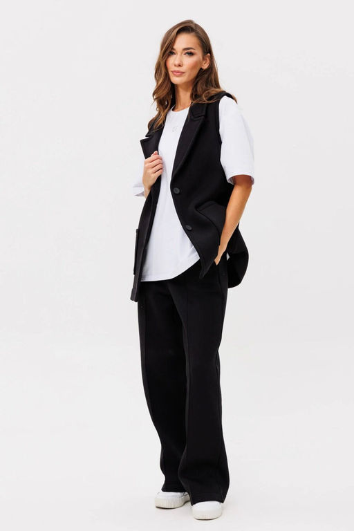 Жилет GO F4094/40-02.164-170 черный - Pirs фото 3