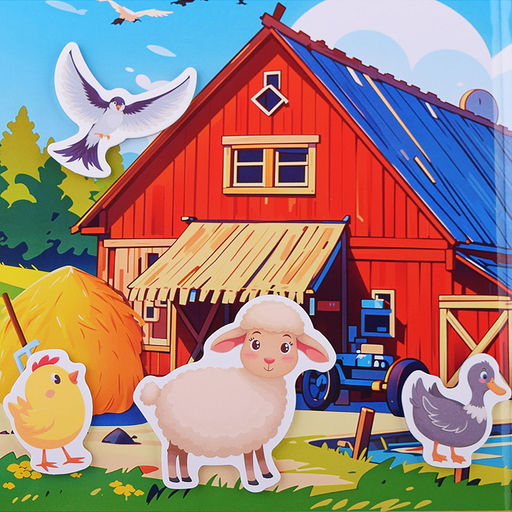 Игра развивающая "Весёлые зверюшки"