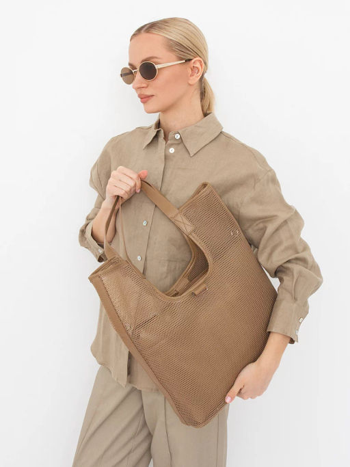 Сумка 58558 d.beige Velina Fabbiana-Safenta