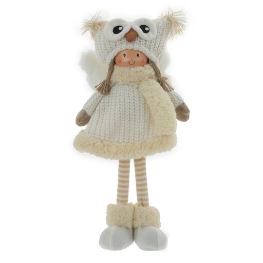 Игрушка набивная "Девочка/Мальчик", L18 W11 H39 см, 2в.