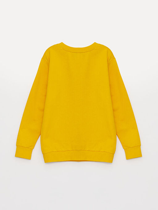 Bisiklet Yaka Pikachu Bask?l? Uzun Kollu Erkek ?ocuk Sweatshirt - Waikiki фото 2