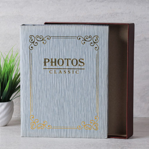 Цена за 1 шт. Фотоальбом 200 фото 10х15 / 4622 /уп 36/ (Коричневый) - Галеонтрейд фото 4