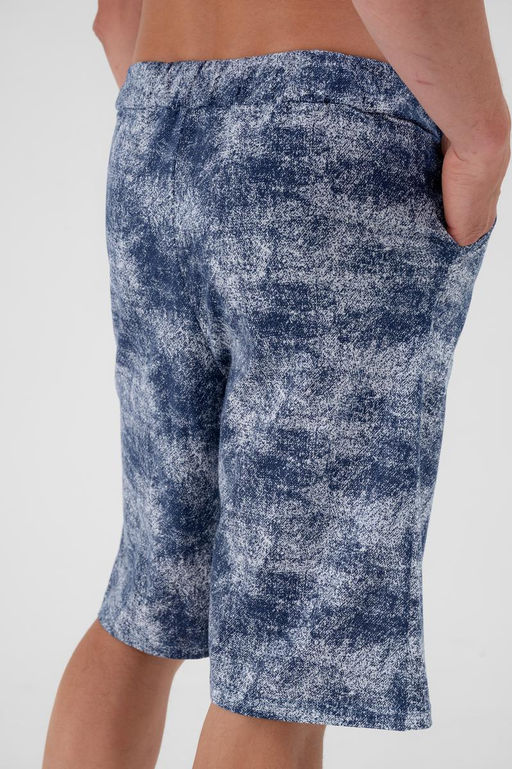 Бриджи мужские из кулирки Сёрфер светло синий - Амадэль фото 7