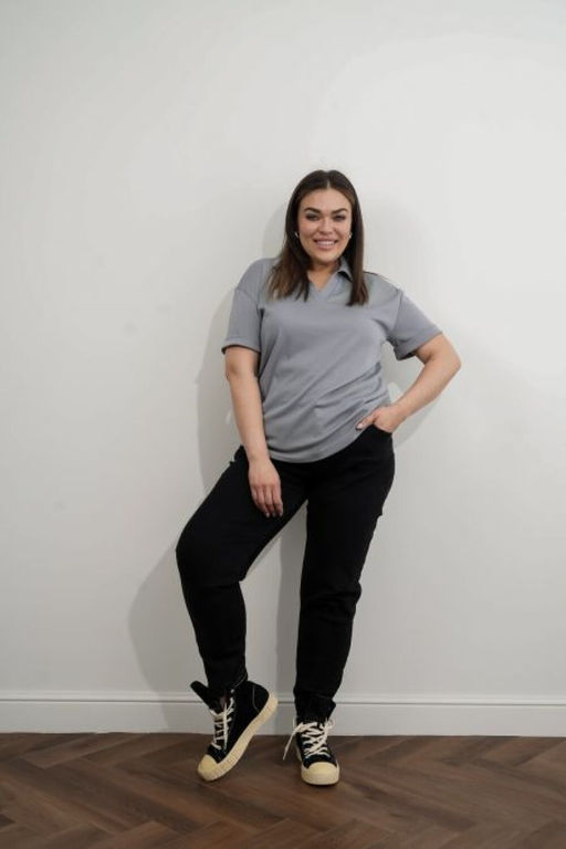Футболка Luxury Moda 1419 серый