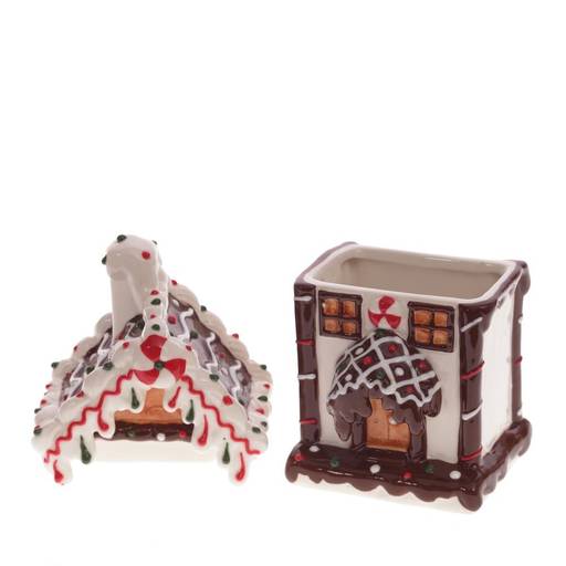 Конфетница "Сказочный дом",, 250 мл, L10 W8,5 H16,5 см, 2в.