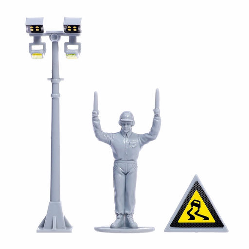 Парковка детская Аэропорт, подвижные элементы, самолёт, с аксессуарами - Автоград фото 21