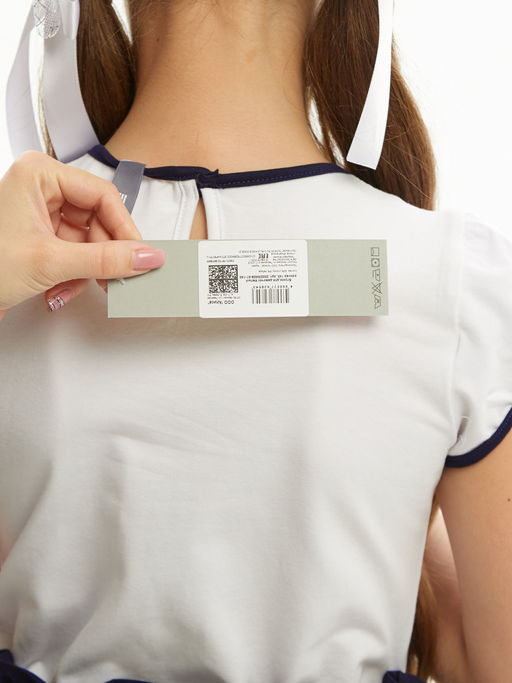 Блузка белый 202230609 - Nota bene фото 18