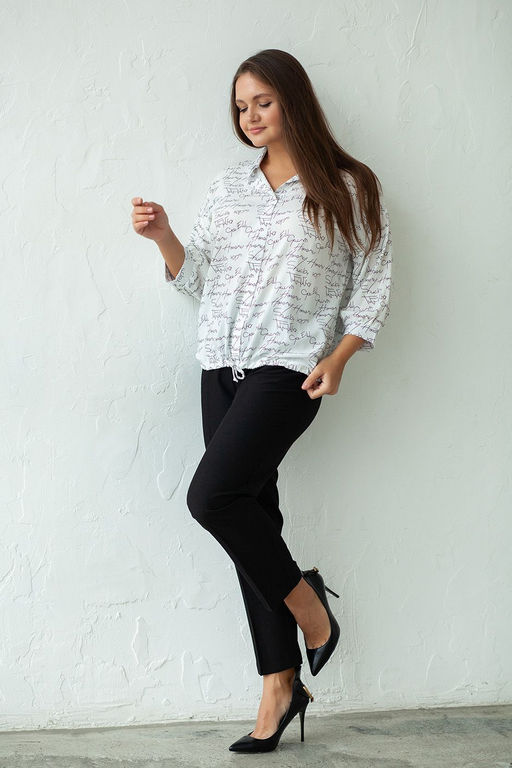 Брюки АБ-01э черный - Took a look фото 5