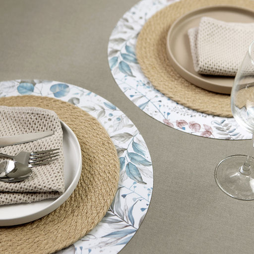 VAL BT-PM-38S4 Плейсмат, ПП, D38 см, набор 4 шт., BOTANIC, шт - Valiant фото 5