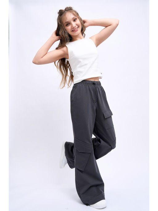 Брюки серый UZ251271335 - Nota bene фото 10