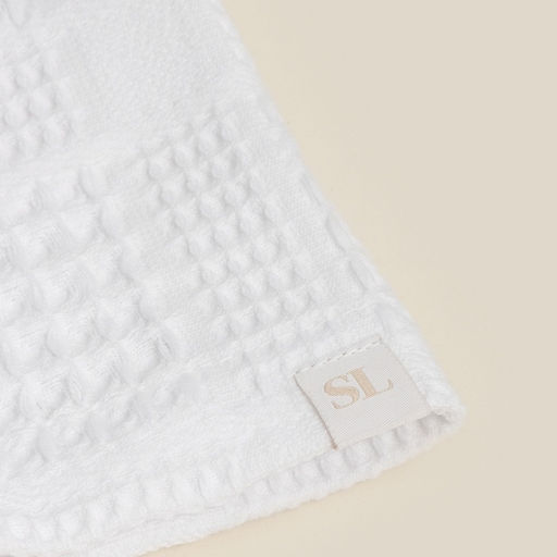 Халат вафельный мужской SL HOME: Chess «Блан де Блан», размер XL, хлопок 100%, белый