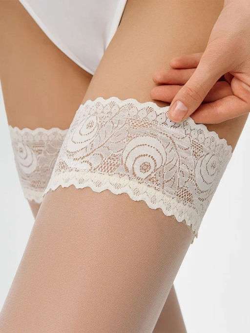 autoreg. CAPRICCIO 20 NEW Чулки*** - avorio - Minimi фото 6