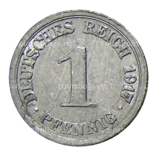 1 пфенниг 1917 года G Германия