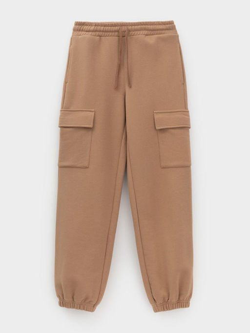 КР 400854/коричневый 1038 к586 брюки для мал