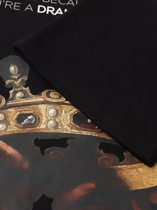 Футболка женская MIST Queen, размер 48, чёрная