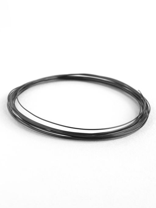 Цена за 2 шт. Проволока для плетения d=0.6 мм, намотка 5 м, чёрная