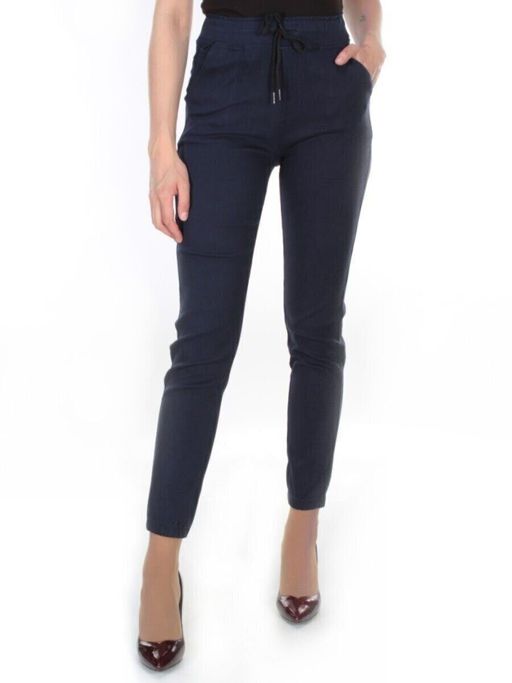 420-7 DK. BLUE Джоггеры женские MOVEMENT - Фабричный китай фото 7