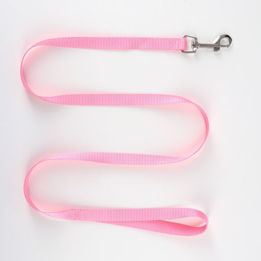 Комплект с мягкой шлейкой Дэймон, размер М, поводок 120 х 1,2 см, розовый - Пижон фото 6