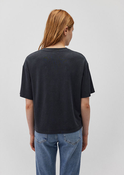 Antrasit Tisort - Mavi фото 4