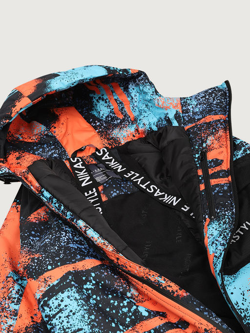 Комбинезон 8з1525 оранж/черный