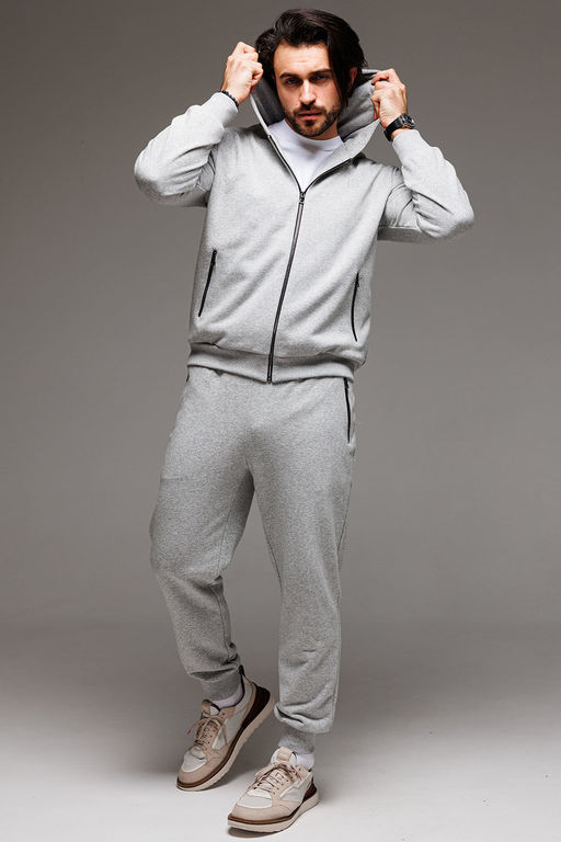 Спортивный костюм GO M3060/50-04.176-182 серый меланж