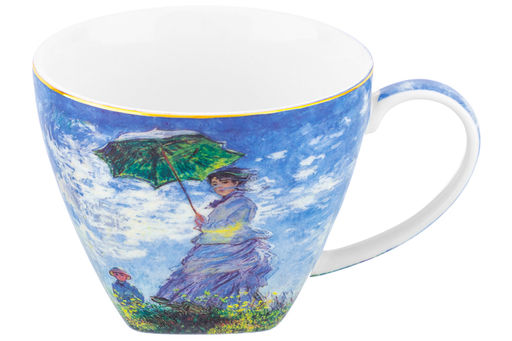 Чашка 250 мл с блюдцем для десерта 20*10*2 см Прогулка NEW BONE CHINA - Elan gallery фото 29