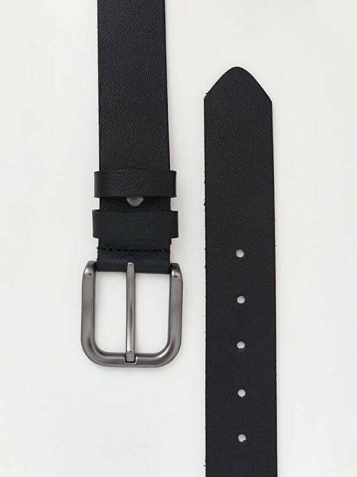 Deri G?r?n?ml? Erkek Kemer