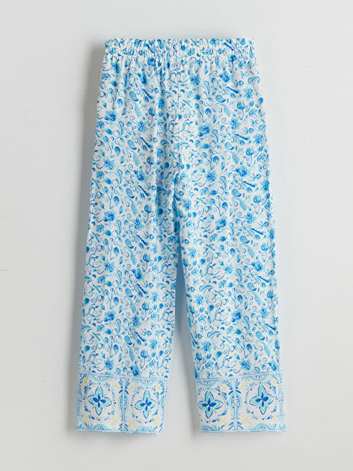 Beli Lastikli K?z ?ocuk Pantolon