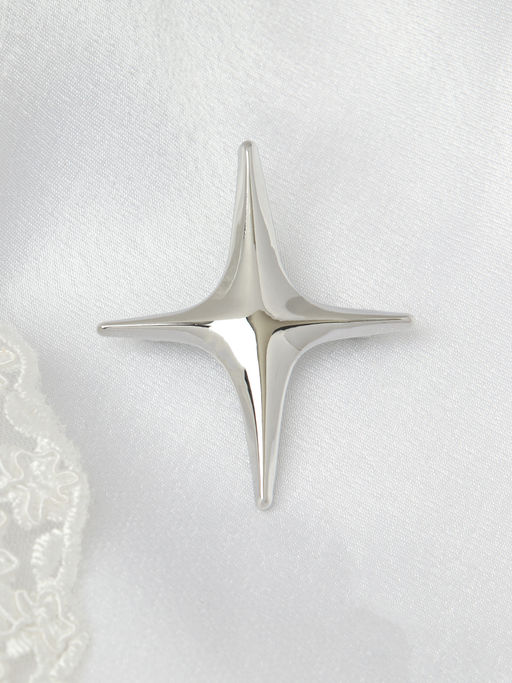 Брошь Звезда / 5472S /уп 12/