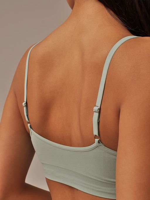 Топ на тонких регулируемых бретелях с чашечками - My фото 27