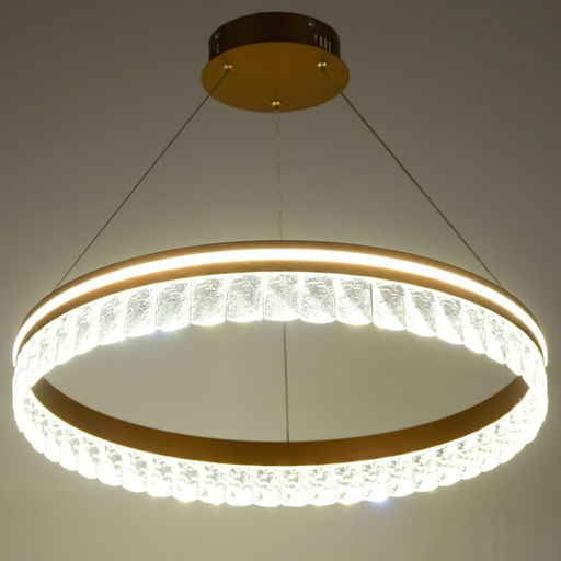 Светильник «Джес» LED 150 Вт золото 58×58×9 см BayerLux