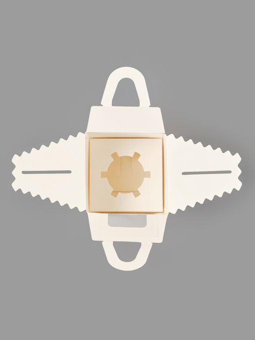 Цена за 5 шт. Складная коробка под один капкейк «Новый год: Снежные шары», 9×9×11 см