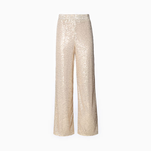 Брюки женские из пайеток MIST Celebration, размер 44, золотые