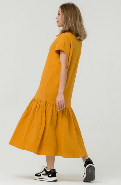 МУСЛИН, Платье на пуговицах - Knitka wear фото 8