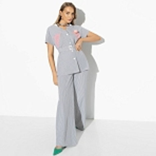 Брючный костюм, Раскрываю таланты (2 в 1, с поясом) - Charutti фото 14