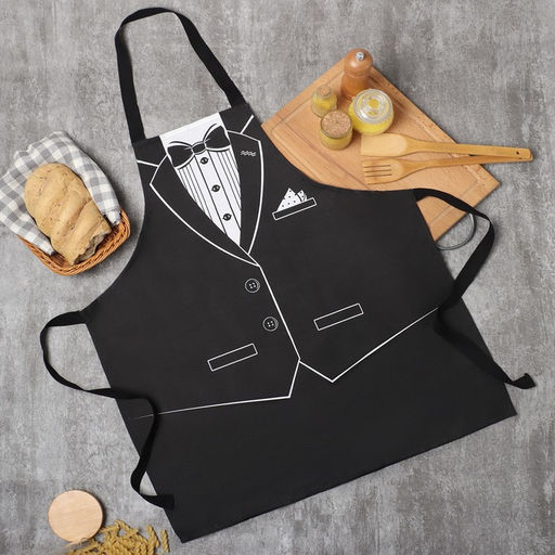 Фартук Доляна Джентльмен, 60?70 см, хлопок 100 %, рогожка