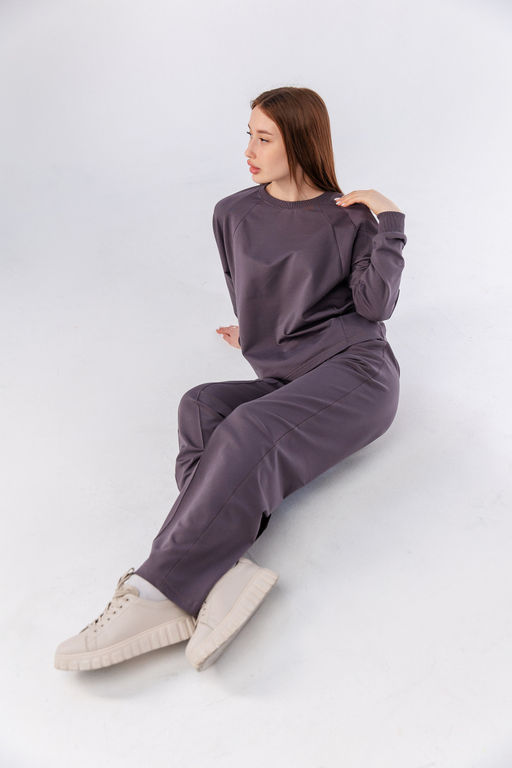 Комплект(костюм) с брюками палаццо Футер 2-х нитка - Relay фото 98