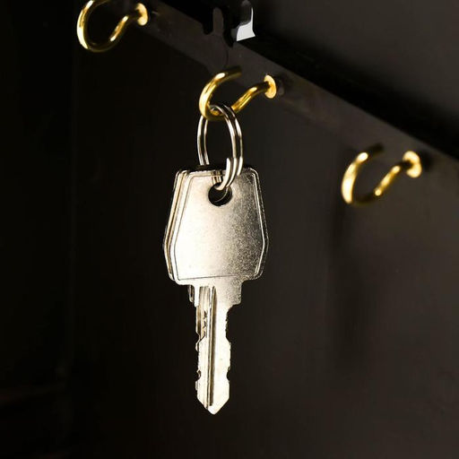 Ключница настенная «Секрет отношений», панно декоративное, венге, 26.5×31.5×4.5 см