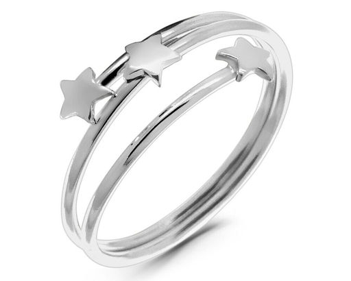 Кольцо из серебра без вставки, ТЦК-12