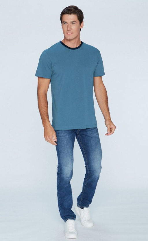 Футболка F011-0600bb l.blue - Fine joyce фото 3