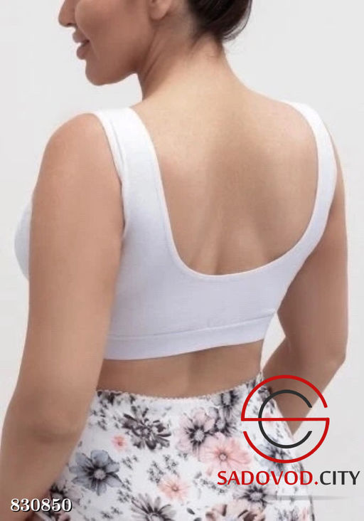Топ бюстгальтер однотонный