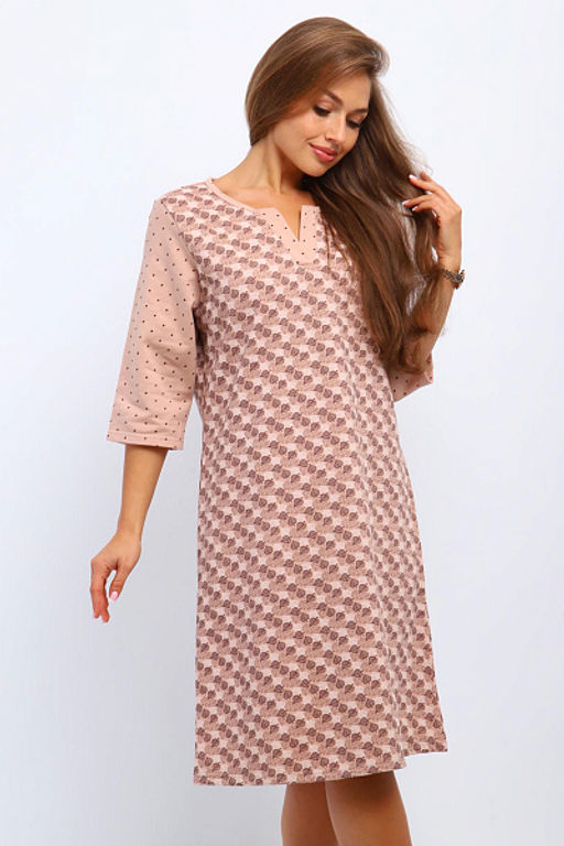 Сорочка теплая, футер с начесом (01060) - Плиона фото 31