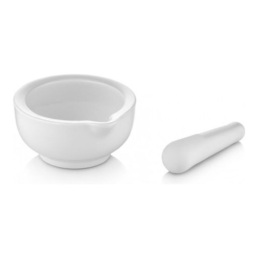 Ступка с пестиком Walmer Classic, 9 см, цвет белый  фото 2