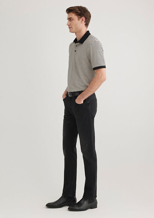 Marcus Mavi Black Antrasit Jean Pantolon  фото 3