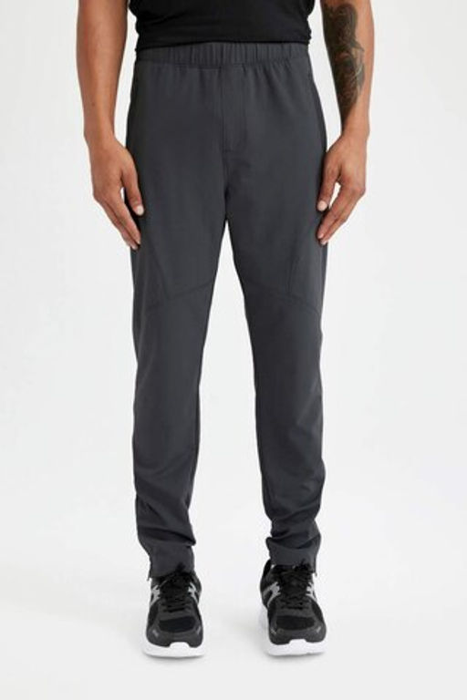 DeFactoFit - облегающие тканые брюки на молнии с двойными карманами  фото 3